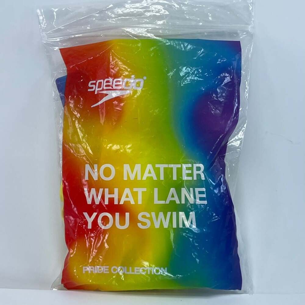 NEW Speedo Pride Collection Men's Swim Brief Size 26 Blazing Yellow PowerFLEX Ec - Picture 5 of 5
